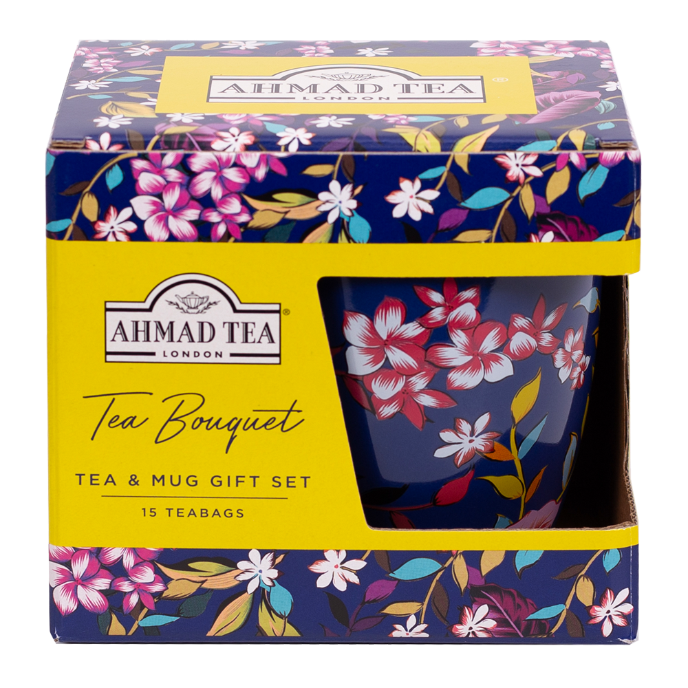 2675 Набор "Букет", пакетированный, 15х2г, пакетики в инд.конвертах, кружка в подарок